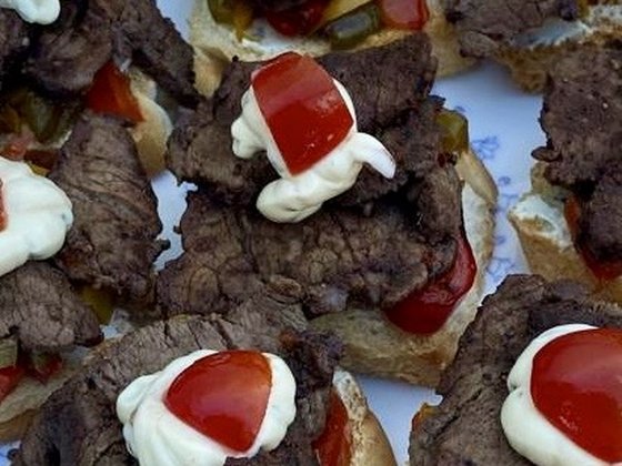 Catering spread